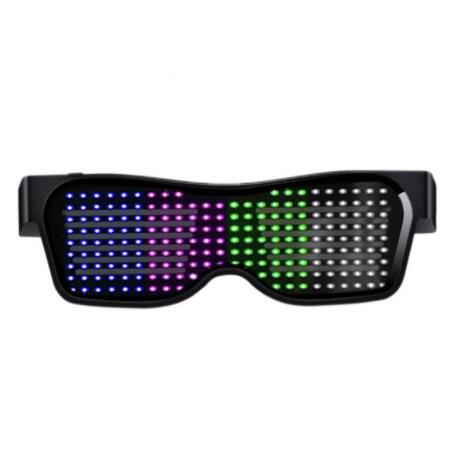 Dynamic Multicolor Festival Party LED Glasses