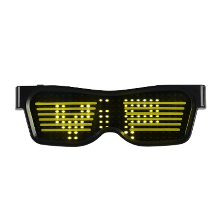 Dynamic Multicolor Festival Party LED Glasses